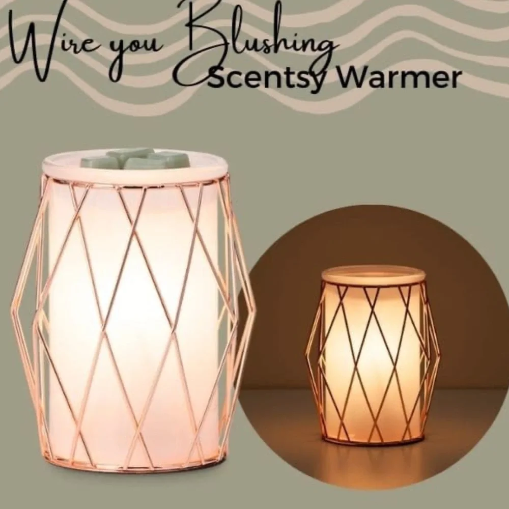 Scentsy Wire‎ You Blushing Plug In Warmer Night Light